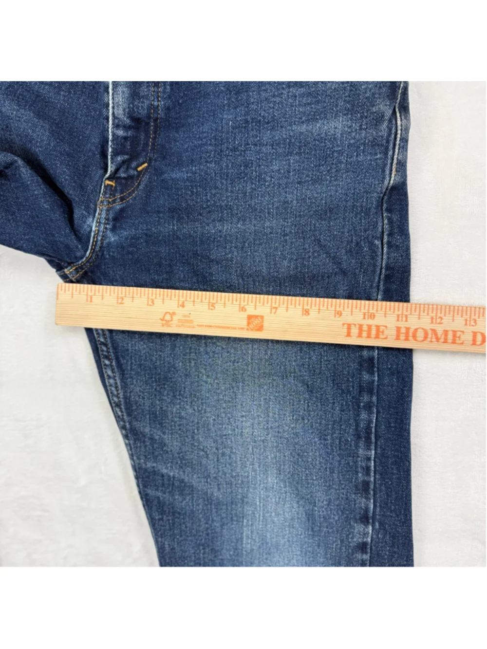 Men's Levi's 505 32x32 Regular Straight Leg Jeans Medium Wash